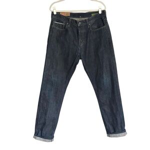 GAP 1969 Men’s Straight Fit Rigid Japanese Denim‎ Jeans Dark Wash 34x30